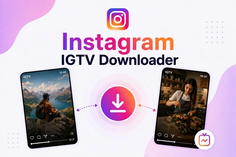 Instagram IGTV downloader preview