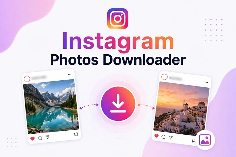 Instagram photos downloader preview